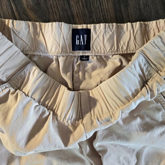 GAP Women's Straight Leg Cotton Khaki Cargo Pull-On Pants SIZE S - Picture 4 of 5